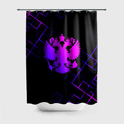 Шторка для ванной Двуглавый орел - Россия