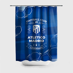 Шторка для душа Atletico Madrid FC 1, цвет: 3D-принт