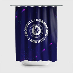 Шторка для душа Chelsea Легенды Чемпионы, цвет: 3D-принт