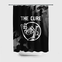 Шторка для душа The Cure КОТ Камуфляж, цвет: 3D-принт