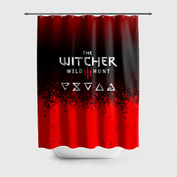 Шторка для душа Witcher blood, цвет: 3D-принт