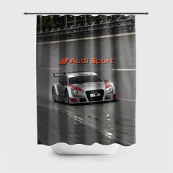 Шторка для душа Audi Sport Racing Team Short Track Car Racing Авто, цвет: 3D-принт
