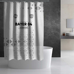 Шторка для душа Bayer 04 Champions Униформа, цвет: 3D-принт — фото 2