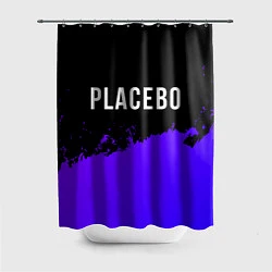 Шторка для душа Placebo Purple Grunge, цвет: 3D-принт