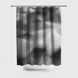 Шторка для душа В серых тонах абстрактный узор gray abstract patte, цвет: 3D-принт