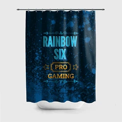 Шторка для душа Игра Rainbow Six: pro gaming, цвет: 3D-принт