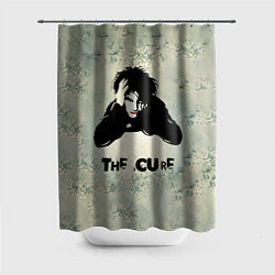 Шторка для душа Роберт Смит - The Cure, цвет: 3D-принт