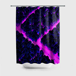 Шторка для душа Спящий город, цвет: 3D-принт