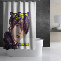 Шторка для душа Tomodachi Game: Юичи Катагири портрет, цвет: 3D-принт — фото 2