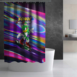 Шторка для душа Jet-the-hawk - Sonic Free Riders, цвет: 3D-принт — фото 2