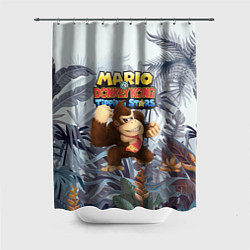 Шторка для душа Mario Donkey Kong - Nintendo - Gorilla, цвет: 3D-принт