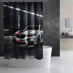 Шторка для душа BMW M 240 i racing - Motorsport, цвет: 3D-принт — фото 2