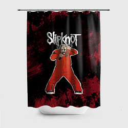 Шторка для душа Slipknot music, цвет: 3D-принт