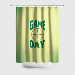 Шторка для душа Game day, цвет: 3D-принт