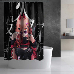 Шторка для душа Chainsaw Man - Power, цвет: 3D-принт — фото 2