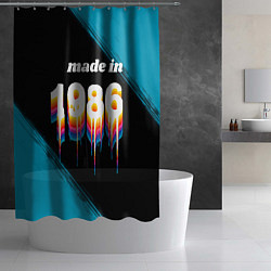 Шторка для душа Made in 1986: liquid art, цвет: 3D-принт — фото 2