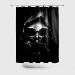 Шторка для душа STALKER 2 : Апокалипсис, цвет: 3D-принт