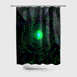 Шторка для душа Бриллиантовый абстрактный, цвет: 3D-принт
