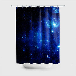 Шторка для душа Сияние космоса, цвет: 3D-принт
