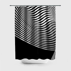 Шторка для душа Trendy raster pattern, цвет: 3D-принт