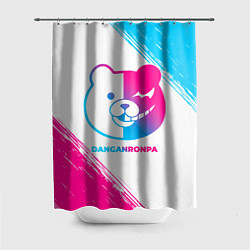 Шторка для душа Danganronpa neon gradient style, цвет: 3D-принт