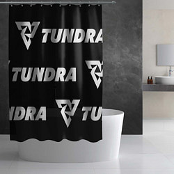 Шторка для душа Tundra Esports black, цвет: 3D-принт — фото 2