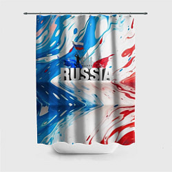 Шторка для душа Russia abstract, цвет: 3D-принт