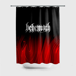 Шторка для ванной Behemoth red plasma