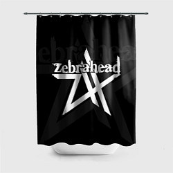 Шторка для душа Zebrahead - logo, цвет: 3D-принт