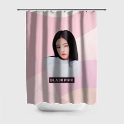 Шторка для душа Jennie Kim Blackpink, цвет: 3D-принт