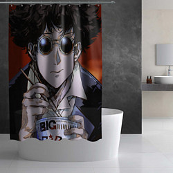 Шторка для душа Спайк Шпигель куает, цвет: 3D-принт — фото 2