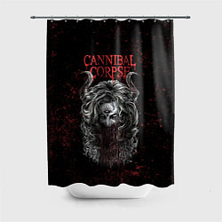 Шторка для душа Cannibal Corpse art, цвет: 3D-принт