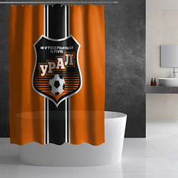 Шторка для душа Урал футбольный клуб, цвет: 3D-принт — фото 2