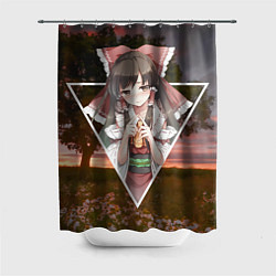 Шторка для душа Touhou Project Reimu, цвет: 3D-принт