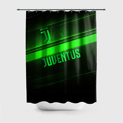 Шторка для ванной Juventus green line