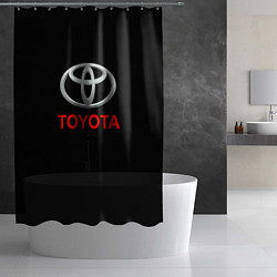 Шторка для душа Toyota sport car, цвет: 3D-принт — фото 2