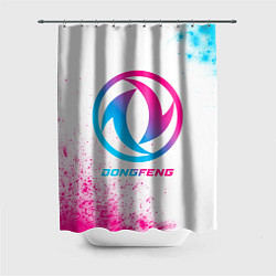 Шторка для душа Dongfeng neon gradient style, цвет: 3D-принт