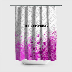 Шторка для душа The Offspring rock legends посередине, цвет: 3D-принт
