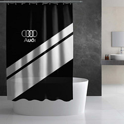 Шторка для душа Audi sport line, цвет: 3D-принт — фото 2