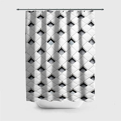 Шторка для душа Quatro, цвет: 3D-принт