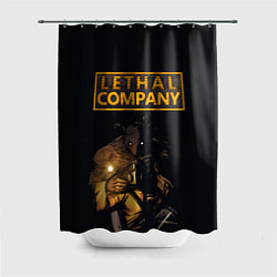 Шторка для душа Lethal Company, цвет: 3D-принт