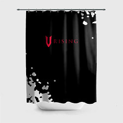 Шторка для душа V Rising краски, цвет: 3D-принт