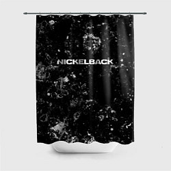 Шторка для душа Nickelback black ice, цвет: 3D-принт