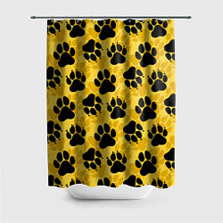 Шторка для ванной Dogs paws
