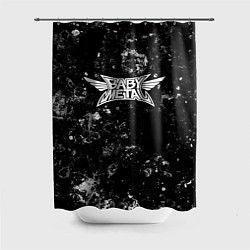 Шторка для душа Babymetal black ice, цвет: 3D-принт
