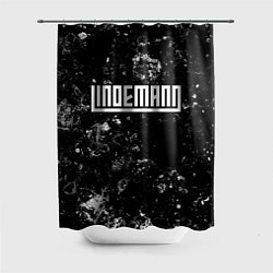 Шторка для душа Lindemann black ice, цвет: 3D-принт