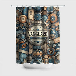 Шторка для душа Vanguard composition - ai art, цвет: 3D-принт