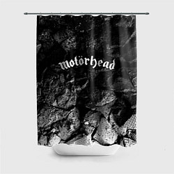 Шторка для душа Motorhead black graphite, цвет: 3D-принт