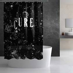Шторка для душа The Cure black ice, цвет: 3D-принт — фото 2