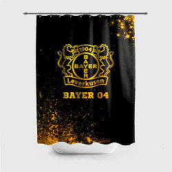 Шторка для душа Bayer 04 - gold gradient, цвет: 3D-принт